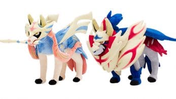 Pokémon Center recibe peluches de Zacian y Zamazenta, junto a nuevo mechandising de Galar