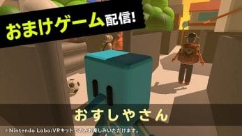 Mr. Sushi Shop es el nuevo minijuego del Kit de VR de Nintendo Labo