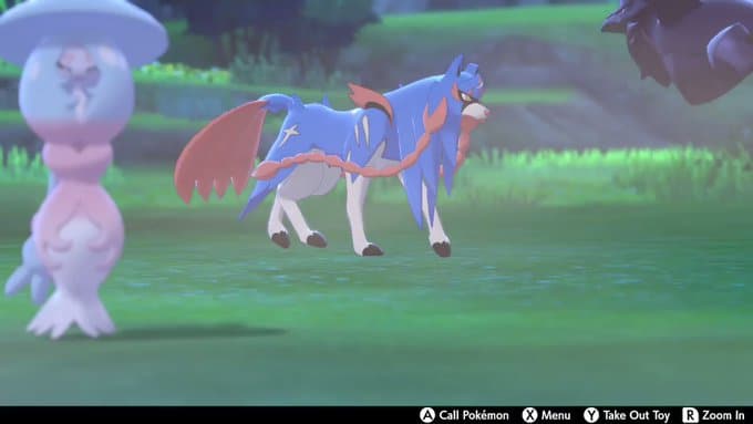 Pillan a Zacian haciendo el ‘moonwalk’ en Pokémon Espada y Escudo