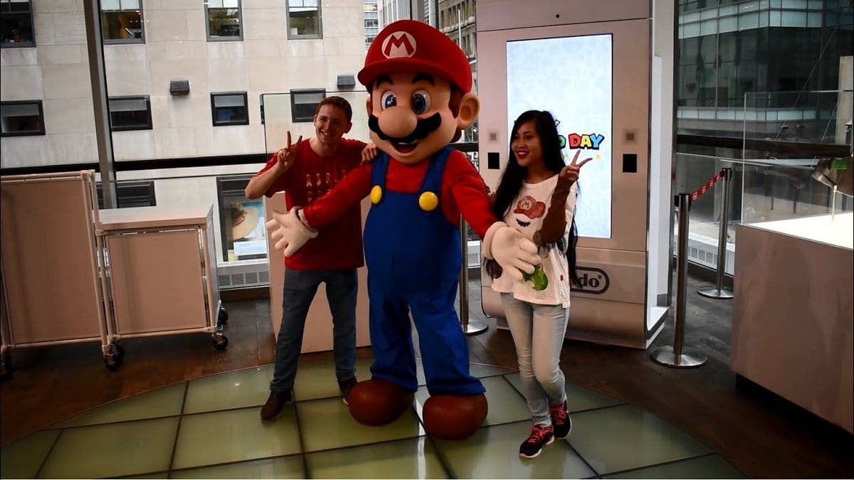 Vídeo: Así se ha celebrado el Día de Mario en la Nintendo NY