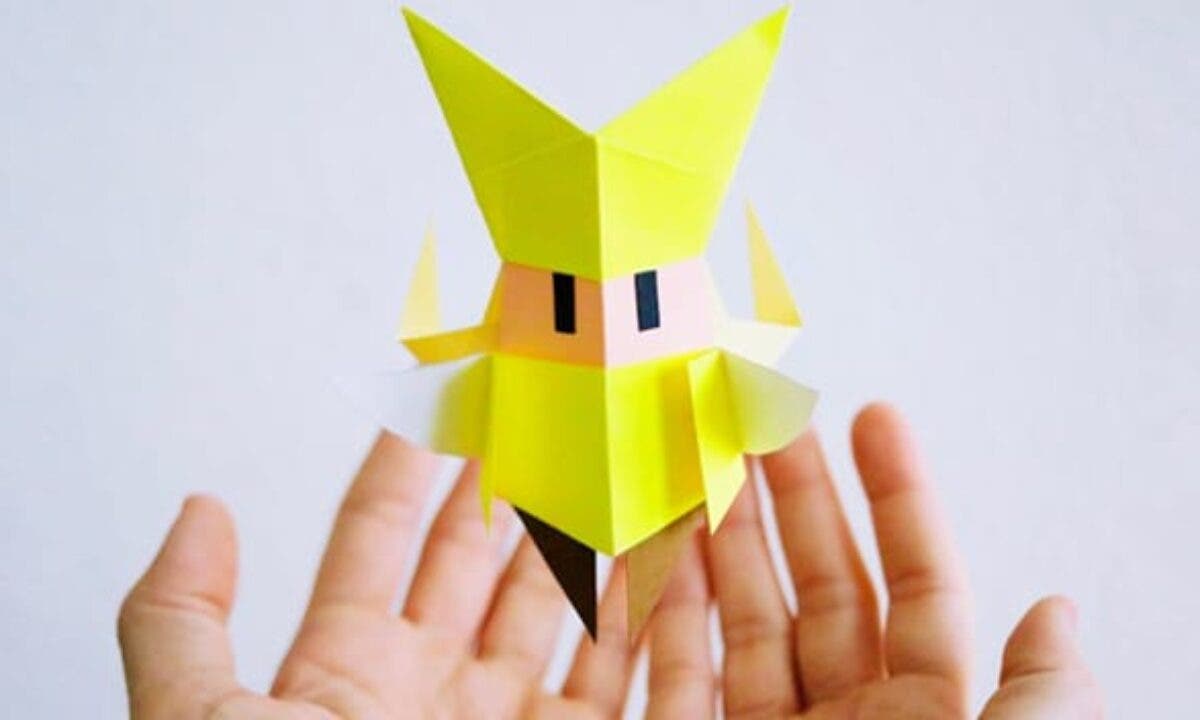 Plantilla para imprimir y tutorial para hacer a Olivia de Paper Mario: The Origami  King - Nintenderos