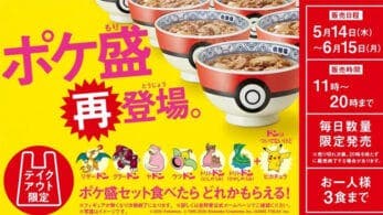 Yoshinoya retomará la colaboración con Pokémon en Japón