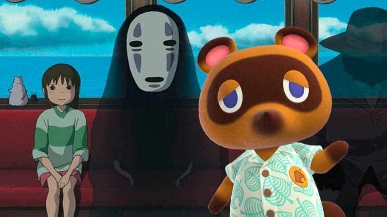 Recrean una famosa escena de El viaje de Chihiro en Animal Crossing: New Horizons