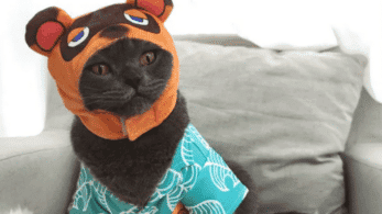 Este merchandise no oficial de Animal Crossing: New Horizons te permite vestir a tu gato como Tom Nook