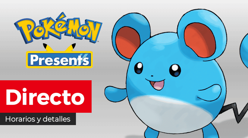 ¡Sigue aquí la nueva presentación Pokémon Presents que se emite en unas horas!