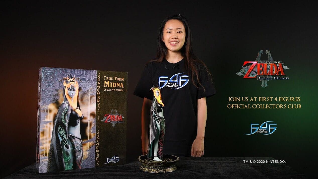 First 4 Figures comparte un unboxing de su figura Midna Real de The Legend of Zelda: Twilight Princess