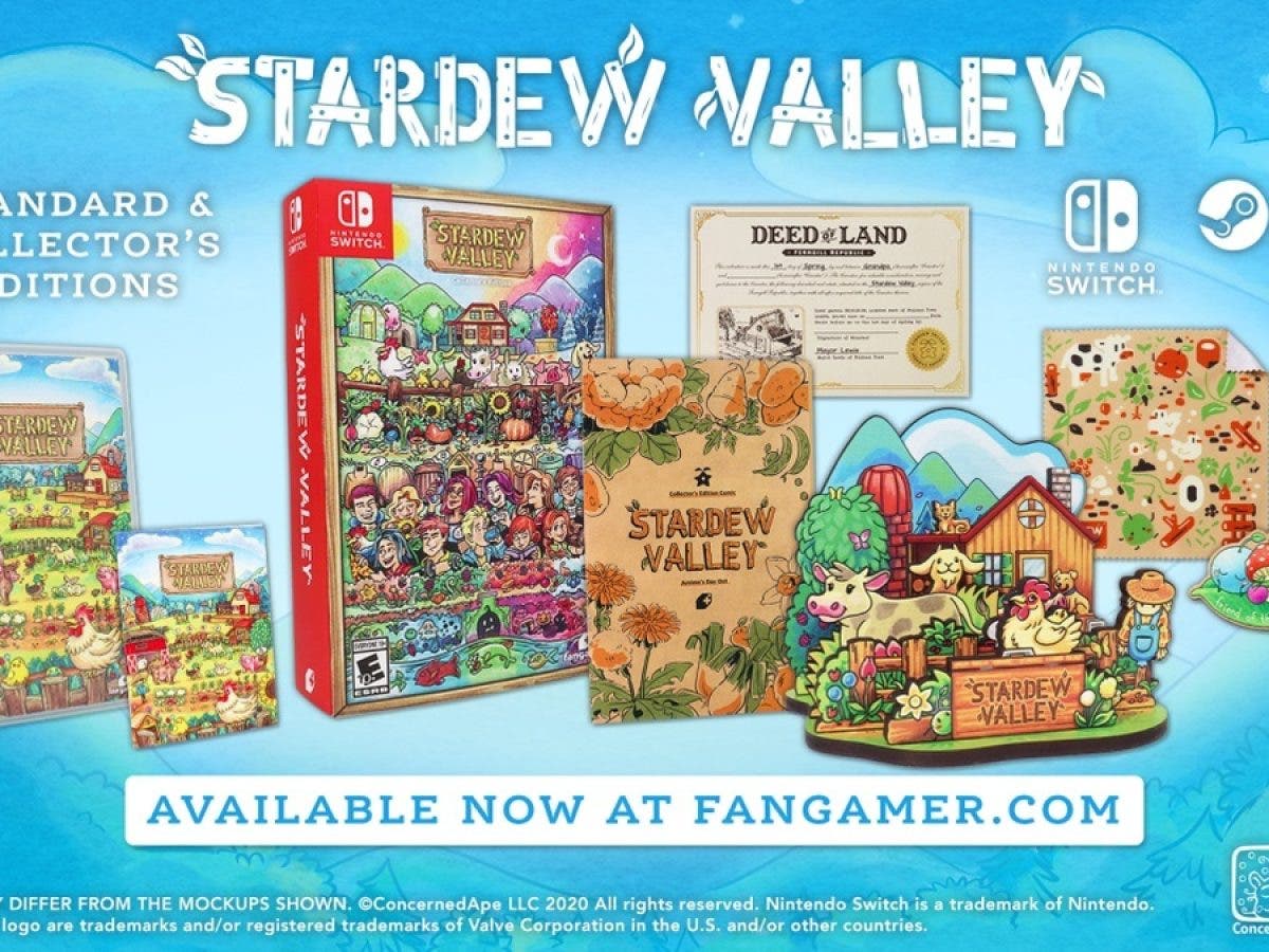 Reserva Stardew Valley en formato físico para Nintendo Switch en GAME con  pin exclusivo de regalo