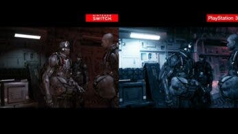 Vídeo comparativo de la versión de Crysis Remastered para Nintendo Switch con el juego original de PlayStation 3