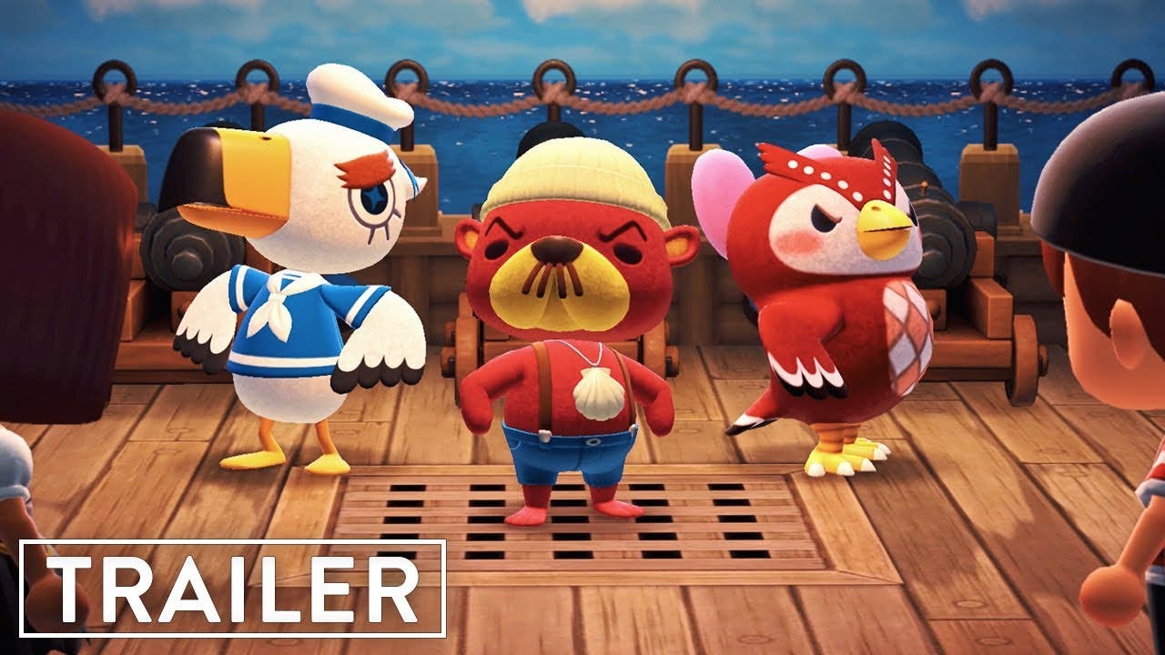 Imaginan una película de Animal Crossing: New Horizons con piratas y sirenas: mira el tráiler