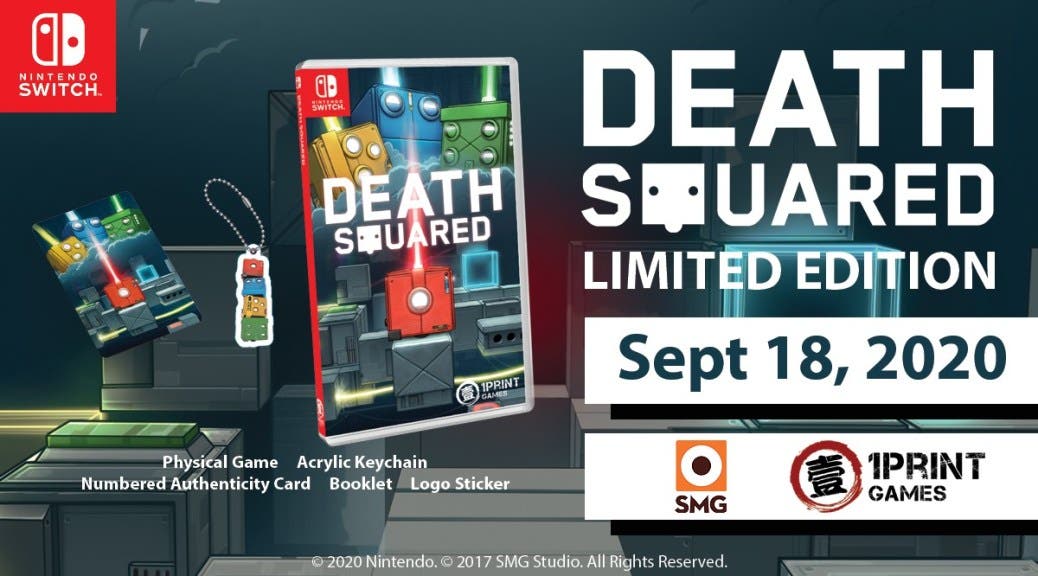 La versión física de Death Squared se lanza este viernes para Nintendo Switch, reserva disponible