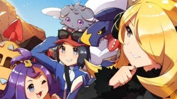 Pokémon Masters EX estrena nuevo arte promocional con Cintia