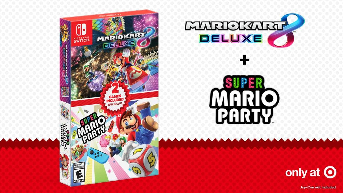 Anunciado Un Pack Doble De Mario Kart 8 Deluxe Super Mario Party