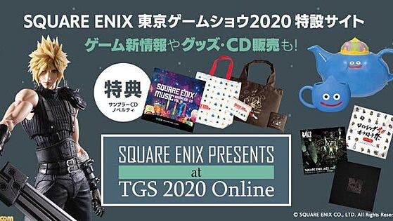 Square Enix anuncia nuevo merchandising para la Tokyo Game Show 2020 Online