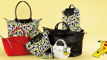 Ya disponibles estos bolsos y mochilas de Logchamp en colaboración con The Pokémon Company