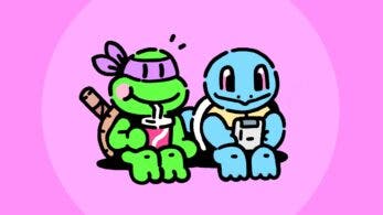 Echad un vistazo a este arte protagonizado por Squirtle y Donatello dibujado por James Turner, diseñador de Pokémon