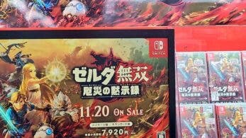 Hyrule Warriors: La era del cataclismo ya empieza a promocionarse en las vitrinas de tiendas de Japón