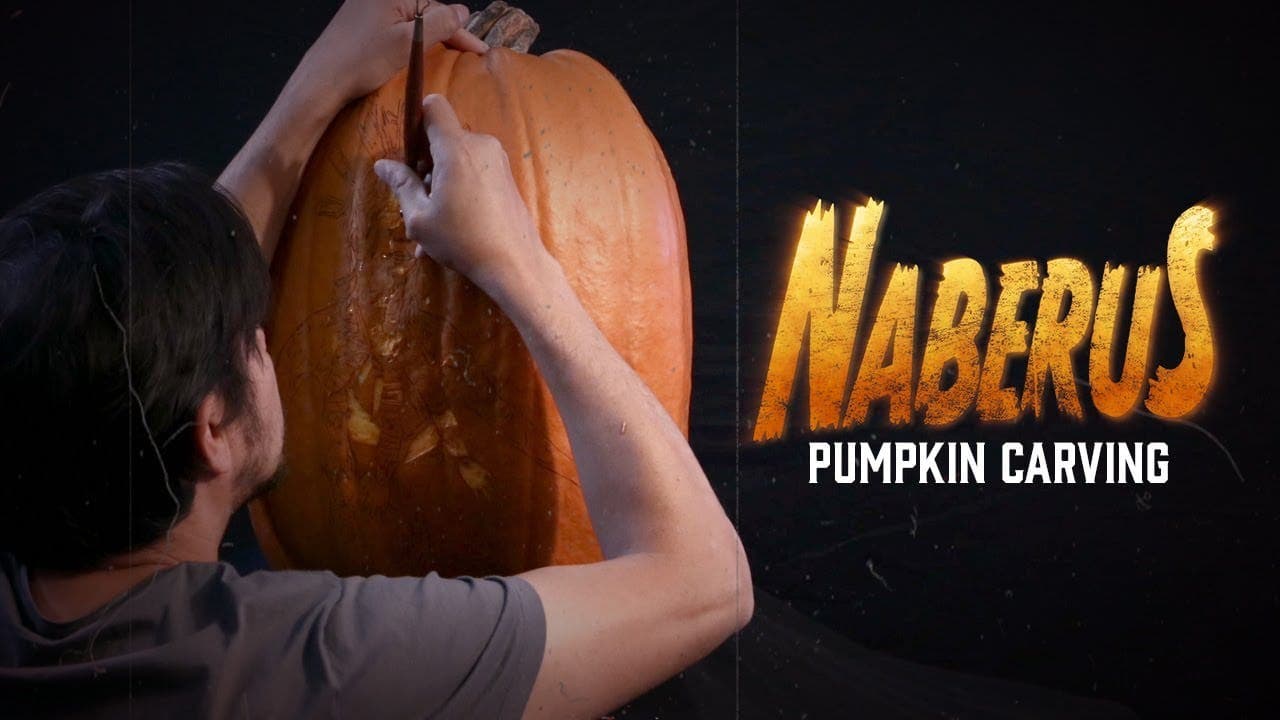 Warframe comparte un vídeo en YouTube en el que nos muestran como tallan a Naberus en una calabaza de Halloween