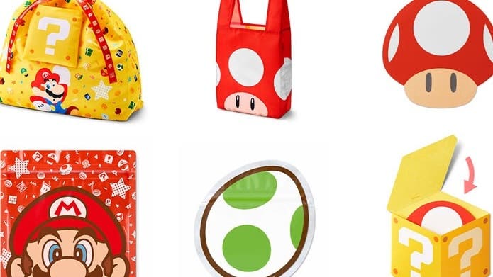 Echad un vistazo a los nuevos artículos de la colección Super Mario Home & Party Goods que se lanzarán este invierno en Japón