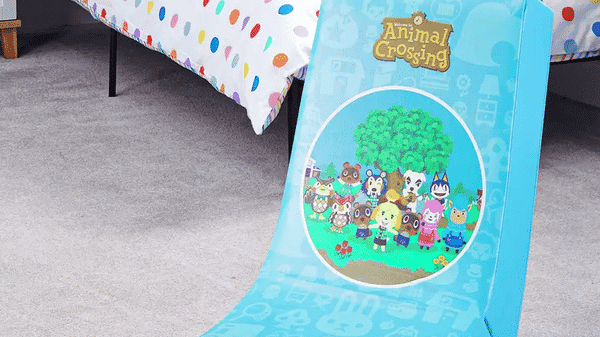 Ya disponible esta silla de Animal Crossing en colaboración con X Rocker