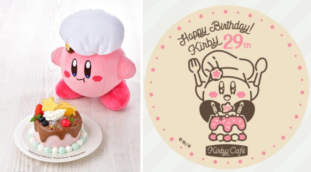 Mira los adorables productos con los que los Kirby Cafés de Japón  celebrarán el 29º aniversario de la franquicia - Nintenderos