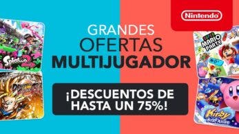 Nintendo celebra el lanzamiento de grandes ofertas multijugador para Switch con descuentos de hasta un 75% con este vídeo