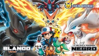 Ya puedes ver gratis y en español las películas Pokémon Negro: Victini y Reshiram y Blanco: Victini y Zekrom