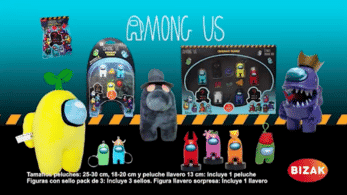 Ya puedes conseguir el merchandise oficial de Among Us gracias a Bizak