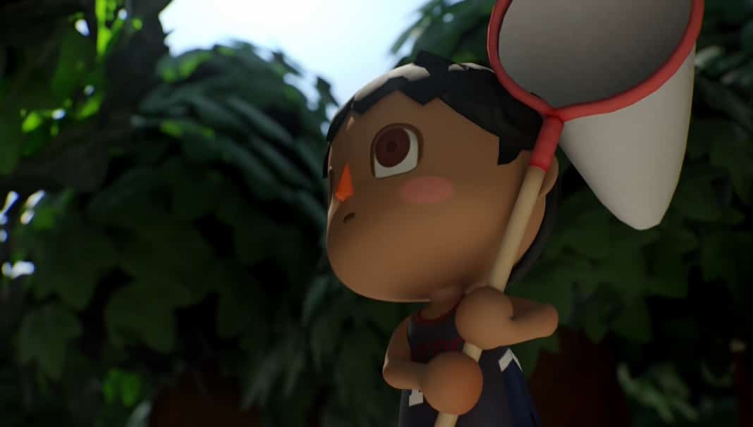 Nueva y espectacular animación fan-made inspirada en la recolección de Animal Crossing: New Horizons