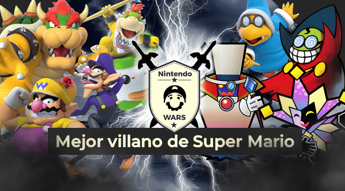 Segunda Ronda de Nintendo Wars: Mejor villano de Super Mario: ¡Vota ya por los 8 clasificados!