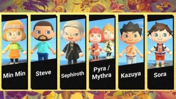 Jugador de Animal Crossing recrea a todos los personajes de Super Smash Bros. Ultimate