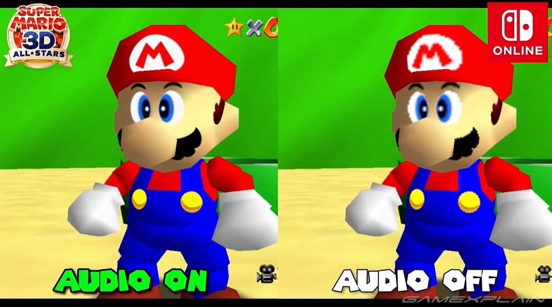 Comparativa en vídeo de Super Mario Nintendo Switch Online 3D All-Stars - Nintenderos