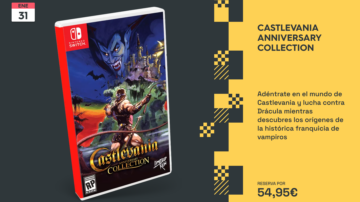 Recorre los orígenes de Castlevania con Castlevania Anniversary Collection para Nintendo Switch