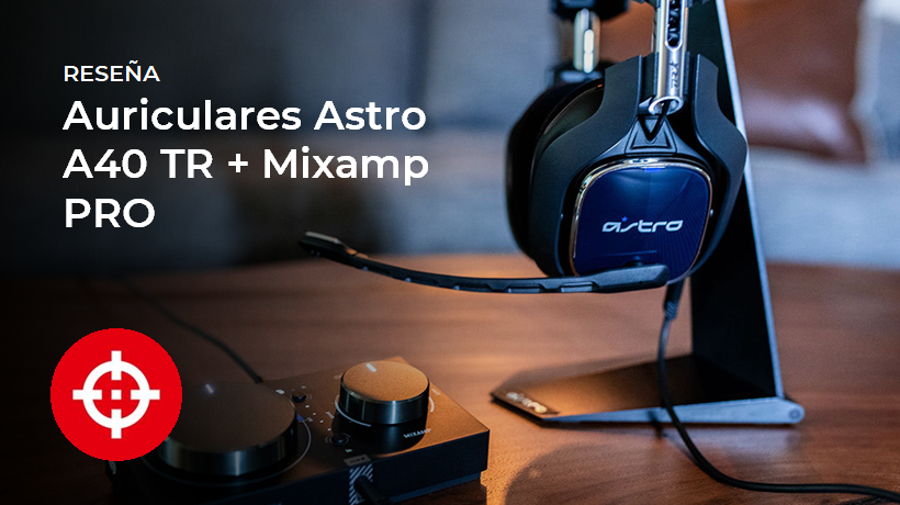 Auriculares con micrófono ASTRO A40 y MixAmp reacondicionados para