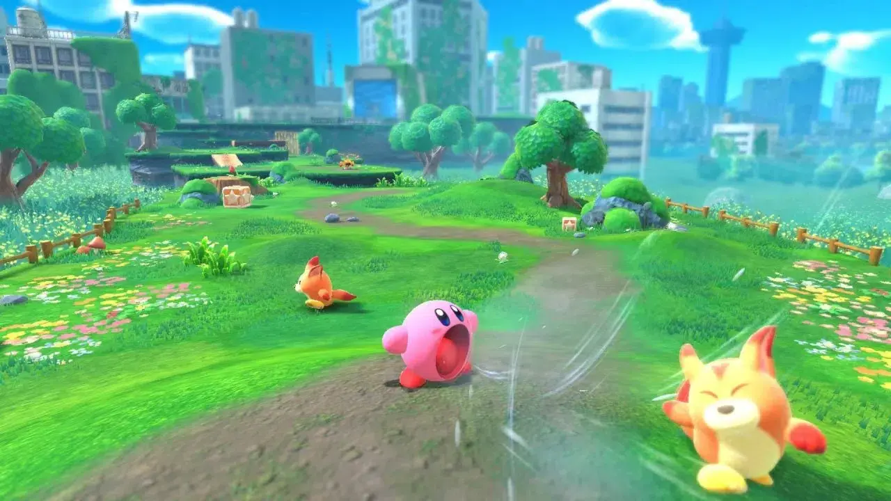 Kirby gameplay