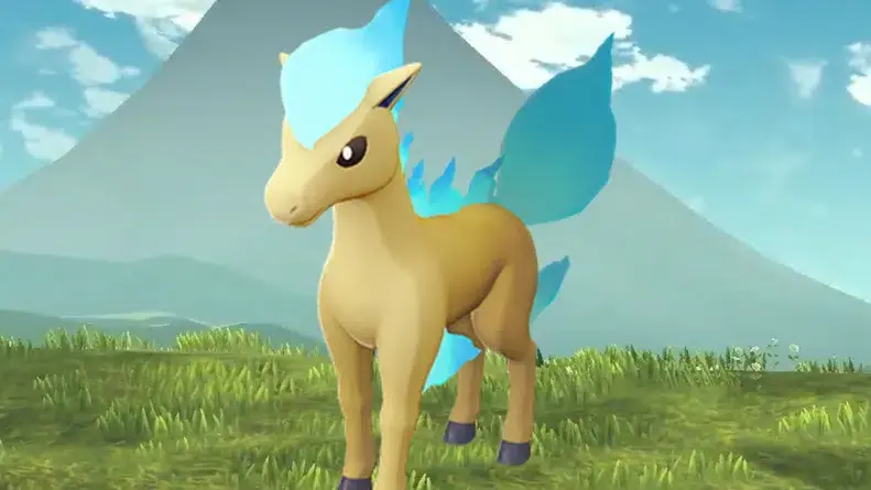 Ponyta shiny Leyendas Pok&eacute;mon