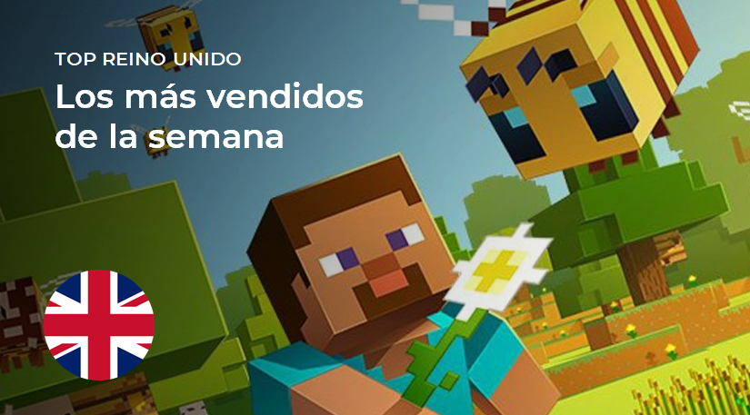 Minecraft para Nintendo Switch, lo más vendido de la semana en Reino Unido (17/1/22)