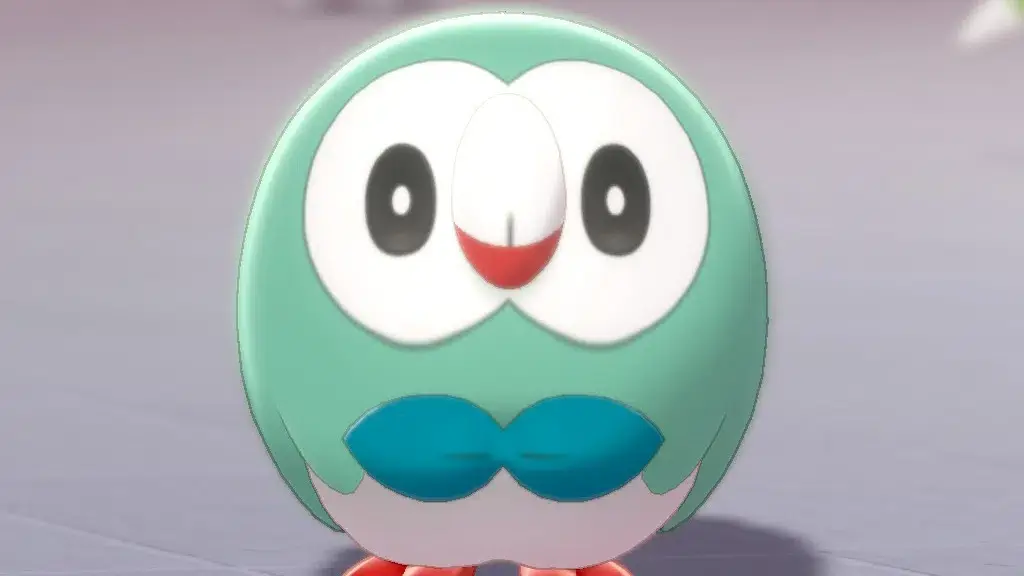 Rowlet shiny Pok&eacute;mon