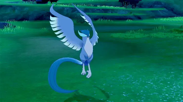 Articuno shiny Pok&eacute;mon