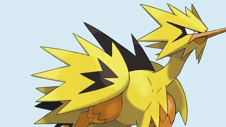 Zapdos Galar shiny