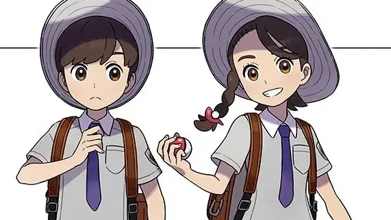 Pok&eacute;mon Escarlata protagonistas