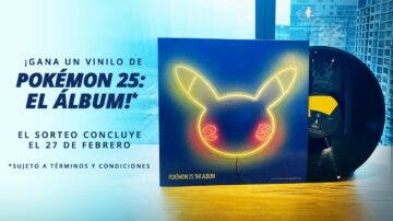 Opta a ganar este vinilo de Pokémon 25 en este nuevo sorteo oficial