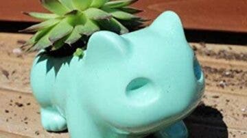 La maceta de Bulbasaur más friki que existe: ideal para suculentas o cactus y muy barata