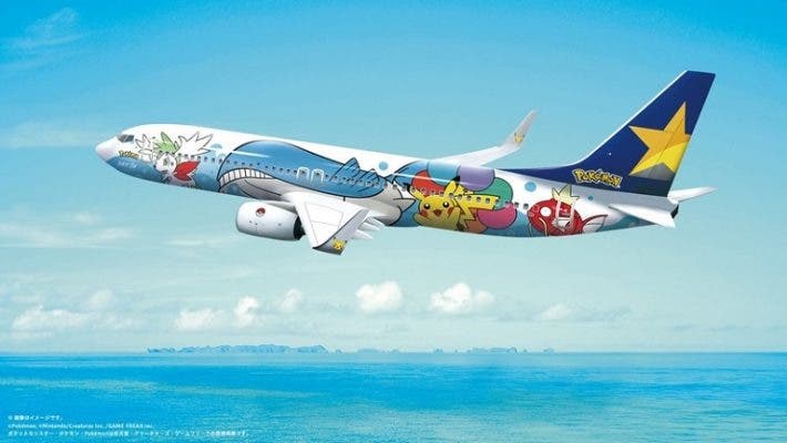 Vas a querer volar en este avión de Pokémon con Pikachu y compañía