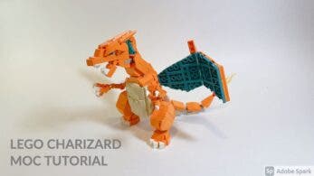 Estos vídeos muestran el proceso de creación de Charizard, Venusaur y Blastoise con LEGO