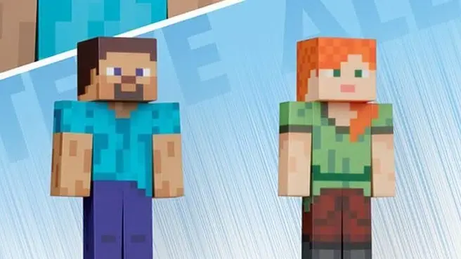 amiibo minecraft steve