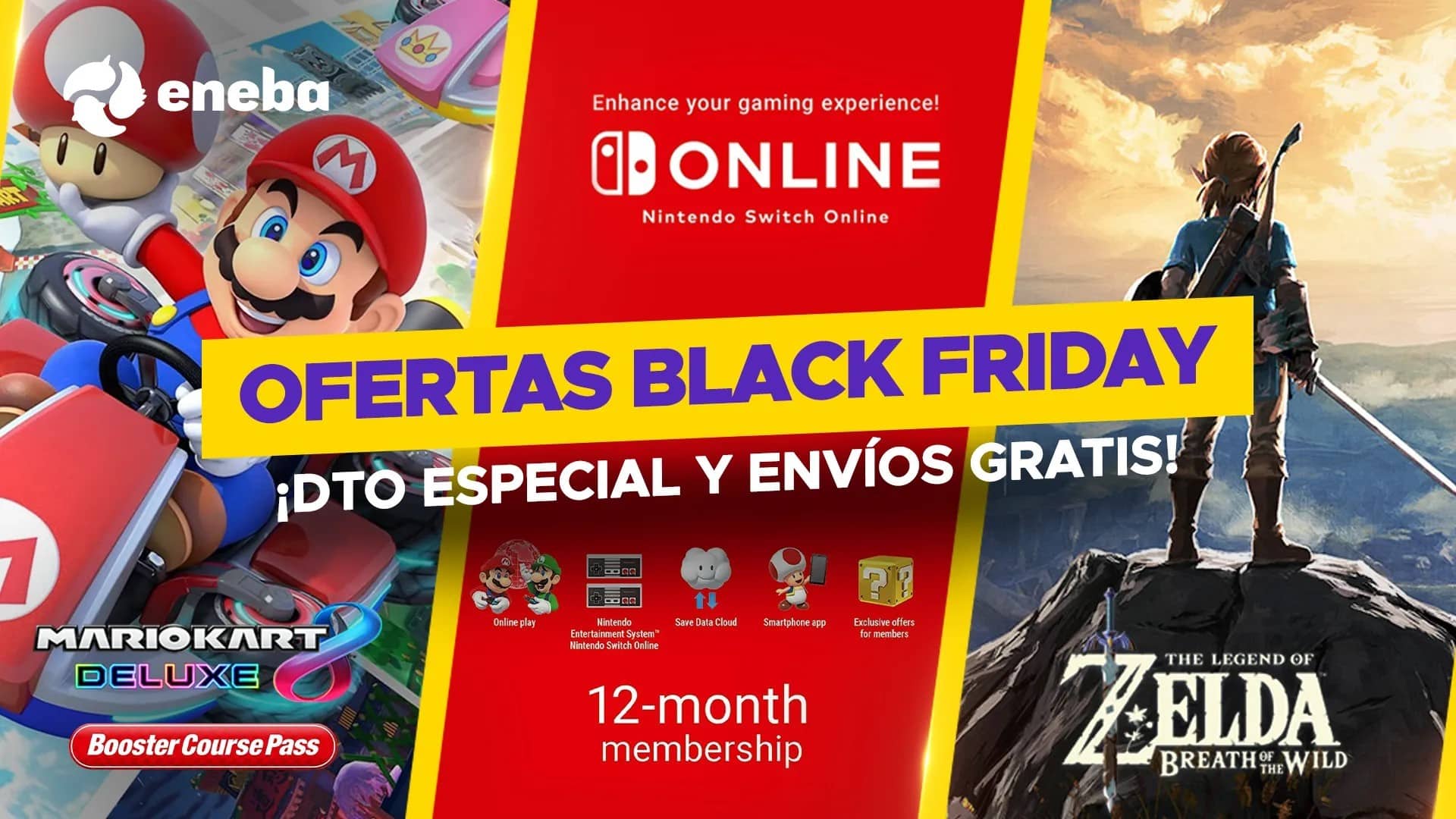 Ahorra con estas ofertas de locos de Nintendo eShop en más de 1.000 juegos  para Switch por el Black Friday