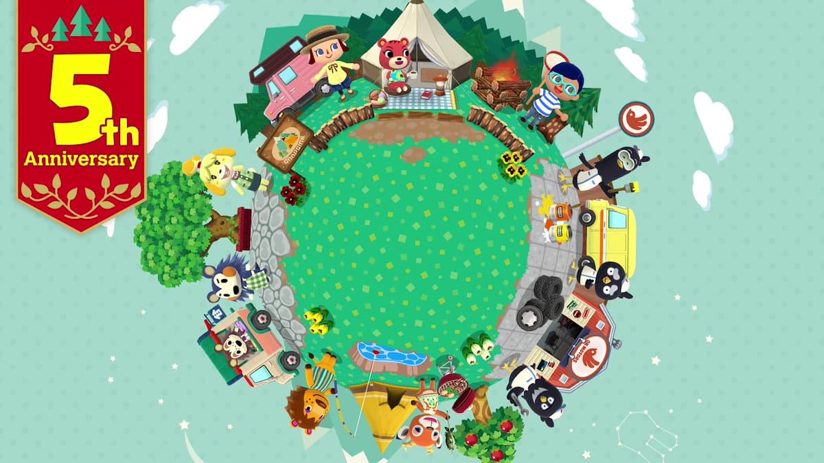 Animal Crossing Pocket Camp celebra su 5º aniversario con este vídeo