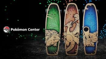 Nuevas tablas de skate de Pokémon inspiradas en los iniciales de Kanto