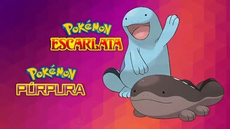 Clodsire y Quagsire en Pok&eacute;mon Escarlata y P&uacute;rpura