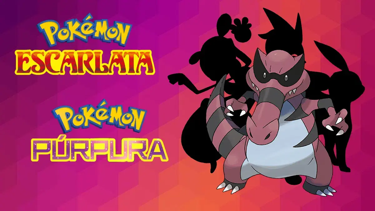 Greninja Pok&eacute;mon Escarlata y P&uacute;rpura equipo